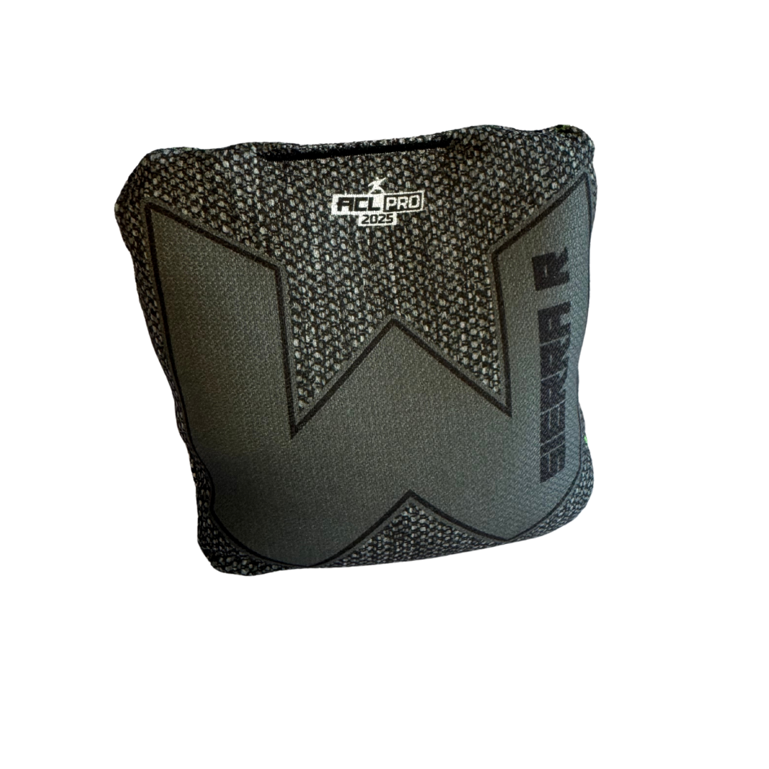 WTF - Sierra - ACL Pro Bags - 2025 Cornhole Bags Wicked Wood Games R-Gray
