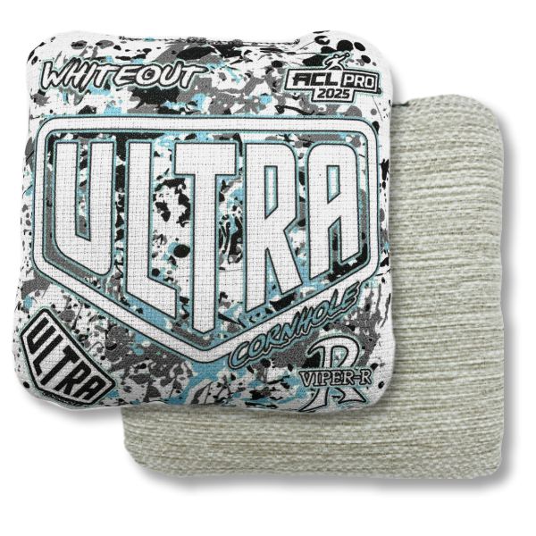 Ultra Viper 2025 - RS - 1x4 Cornhole Bags Cornhole Bags Ultra Cornhole Whiteout