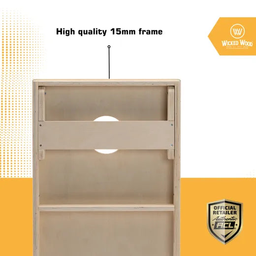 Wicked Wood Games Boards - REC Premium 15mm - 120x60 - Wicked Wood Logo ACL