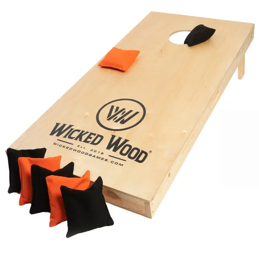 Cornhole Starting Kit - 120x60 - 1x Board / 2x4 Bags Cornhole sets Wicked Wood Games