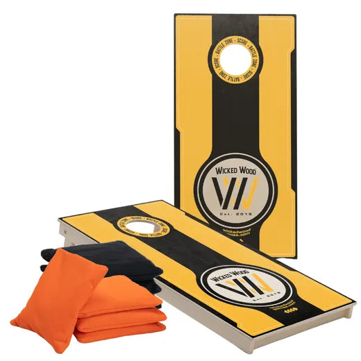 BATTLE ZONE - Cornhole Set - 2 board / 2x4 zakjes Cornhole sets Wicked Wood Games