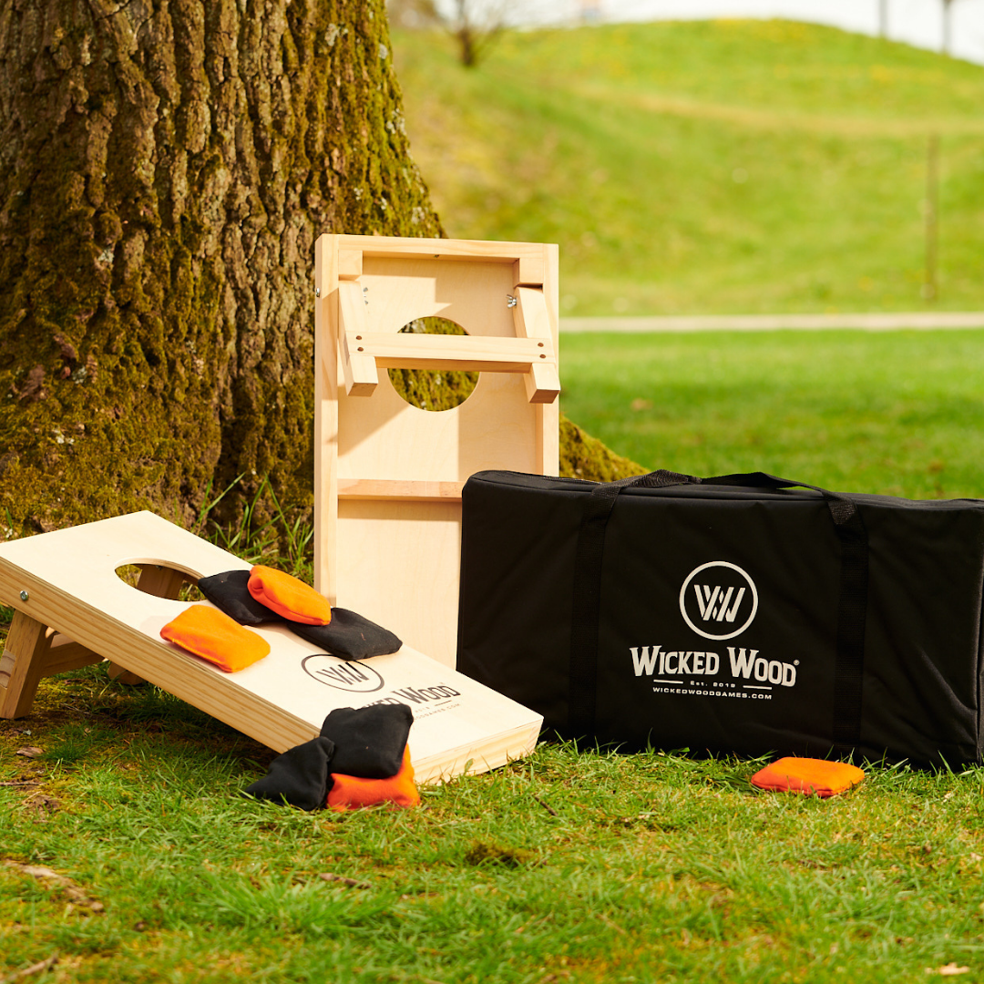 Cornhole Set Mini - Wicked Wood - 15mm Cornhole Set Wicked Wood Games