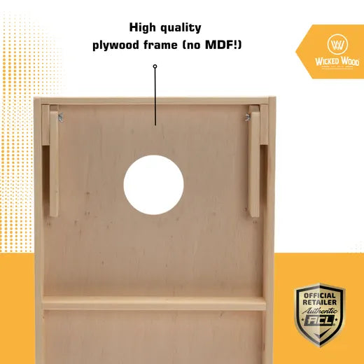 Cornhole Set - 90x60 - Blue Cornhole sets Wicked Wood Games