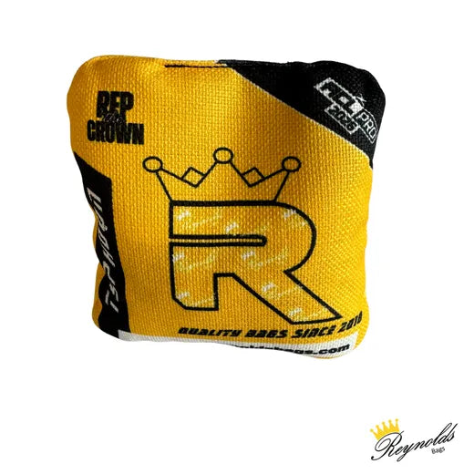 Reynolds Typhoon 2026 - ACL Pro Cornhole Bags Cornhole Bags Reynolds Yellow/Black