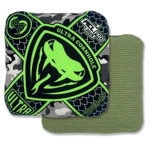Ultra Viper 2025 - RS - 1x4 Cornhole Bags Cornhole Bags Ultra Cornhole Green Camo